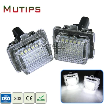 

Mutips Car LED License Plate Light For Mercedes W204 W221 C216 W212 R231 Benz Accessories SMD LED Number Plate Lamp Bulb Kit 12V