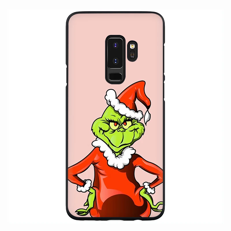 B11 EWAU Монстр Гринч силиконовый чехол для телефона для Samsung Galaxy S6 S7 край S8 S9 S10 плюс S10e Note 8, 9, 10, M10 20 30 40 - Цвет: B11