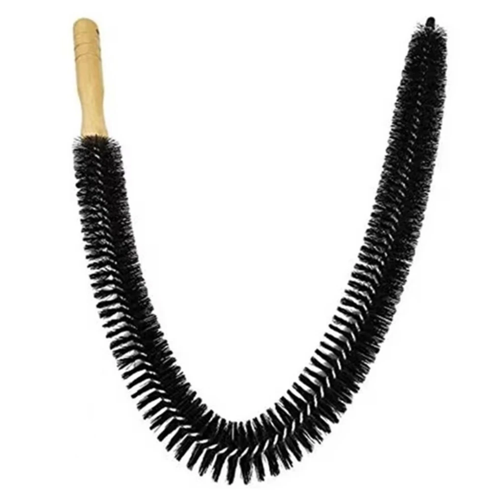 Black Extra Long Flexible Cleaning Brush For Washing Machine Dryer Vent