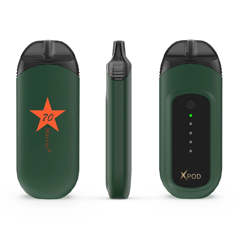 Marvec Xpod Vape ручка автоматический комплект подходит 690 мАч батарея Сменные стручки 1,8 мл пустой стручок испаритель электронная сигарета