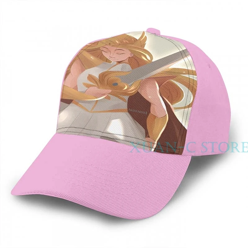Баскетбольная Кепка She-Ra(3) мужская и женская модная черная шляпа унисекс с принтом - Цвет: Pink