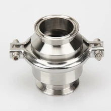 1-1/" 38 мм труба OD 304 из нержавеющей стали санитарный 1,5" трехзажимной обратный клапан односторонний невозвратный домашний пивоваренный винный пивной