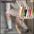 15 ЦВЕТОВ Японский JK uniform night style Корейский красочный Lolita girls' ins medium socks girls pile up socks Foot warming cover