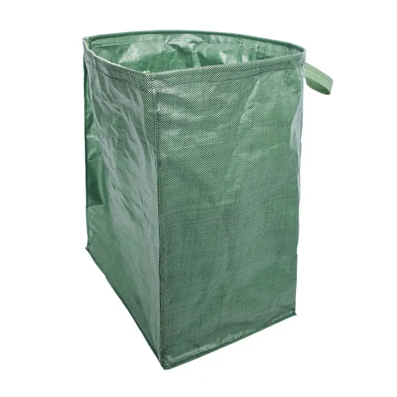 Портативные садовые мешки для сбора листьев газона высокой емкости листьев отходов мешок 72XF