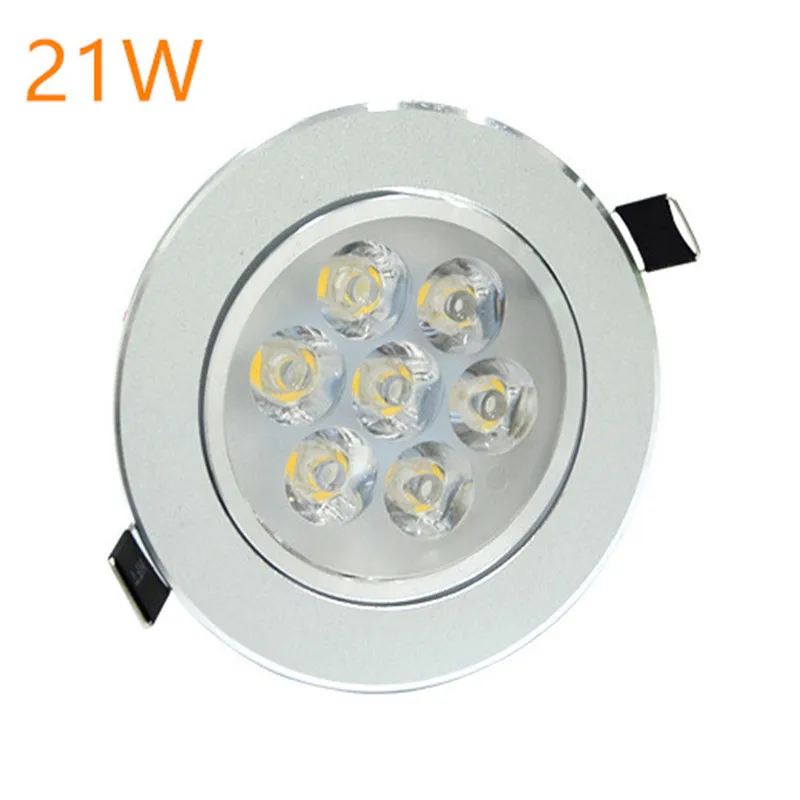 LED Downlight Recessed SOPT 6W 9W 12W 15W 21W 27W 36W AC220V Dimmable
