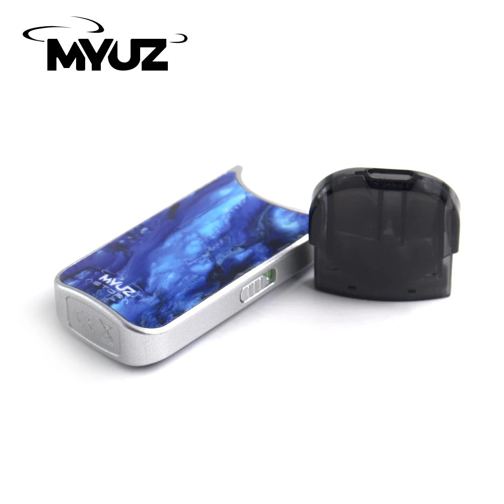 Оригинальный набор Myuz Astora Pod 10 Вт 500 мАч встроенный аккумулятор 2 мл картриджи pod