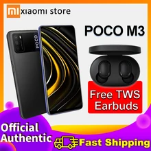 Smartphone xiaomi poco m3 4 + 128, poco m3, redmi, mi,mobilephone, pocom3, telefone, celular, telefone, telefone, telefone, telefone móvel, poco m 3
