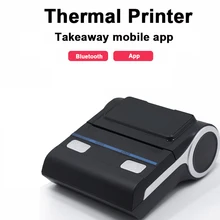 

HBAPOS 80mm Thermal Printer Bluetooth Android Mini Pos Printing Machine ESC/POS Print Receipts for Bills in Business Settings