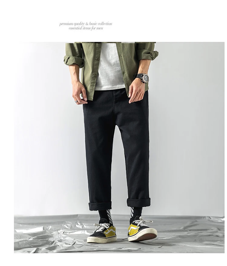 Liketkit мужские новые винтажные брюки карго мужские однотонные комбинезоны различных цветов Джоггеры мужские хаки хип-хоп японский стиль осенние спортивные штаны