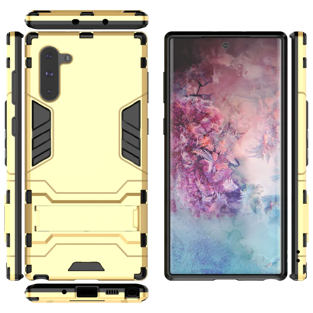 OUDINI Back Cover Stand Armor Shockproof Case For Samsung Galaxy note10 note10plus Case For Samsung note10 case