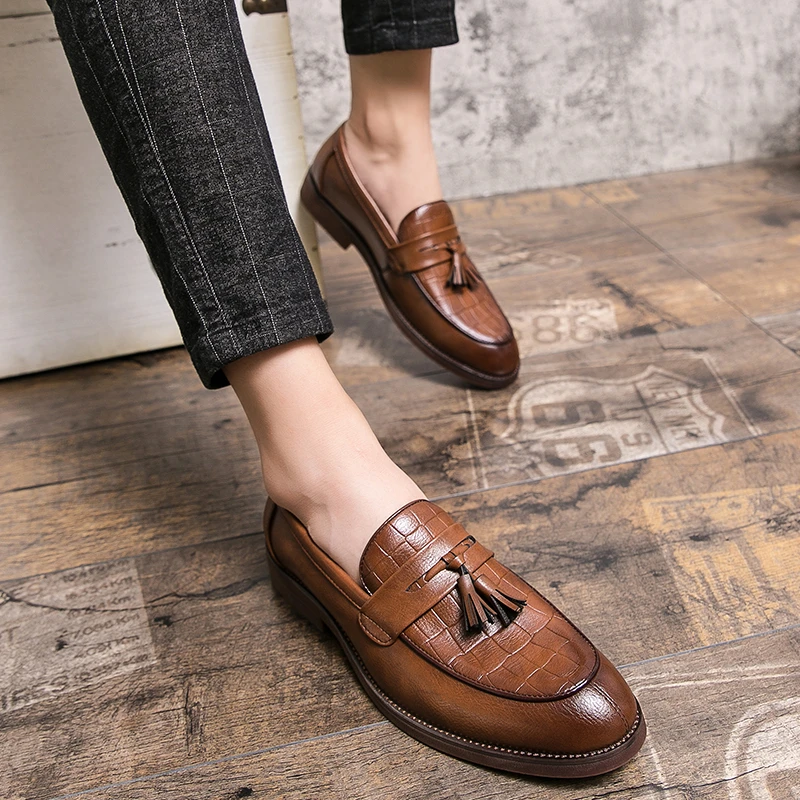 38-47 Zapatos formales para hombre Zapato de cuero con cordones Zapatos  oxford hombre rocic.com