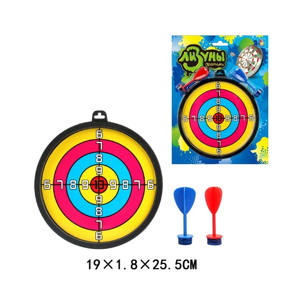 Лизун 1TOY &quotМелкие пакости&quot дротики с мишенью блистер 19х1 8х25 5 см | Игрушки и
