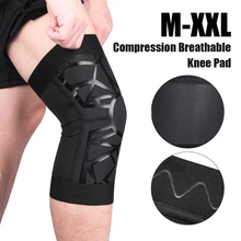 

1Pc Elastic Fitness Knee Brace Sports Knee Pads Basketball Volleyball Running Knee Protection Breathable Sport Gym Knee Support