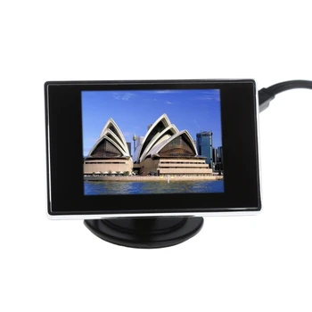 

Hot 3.5" Mini TFT LCD Color Monitor Screen DVD VCD For Car Rear View Backup Camera