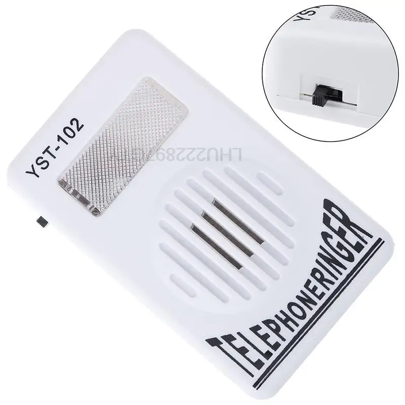 

95dB Extra-Loud Telephone Phone Ringer Amplifier Landline Ringer Sound Ringtones