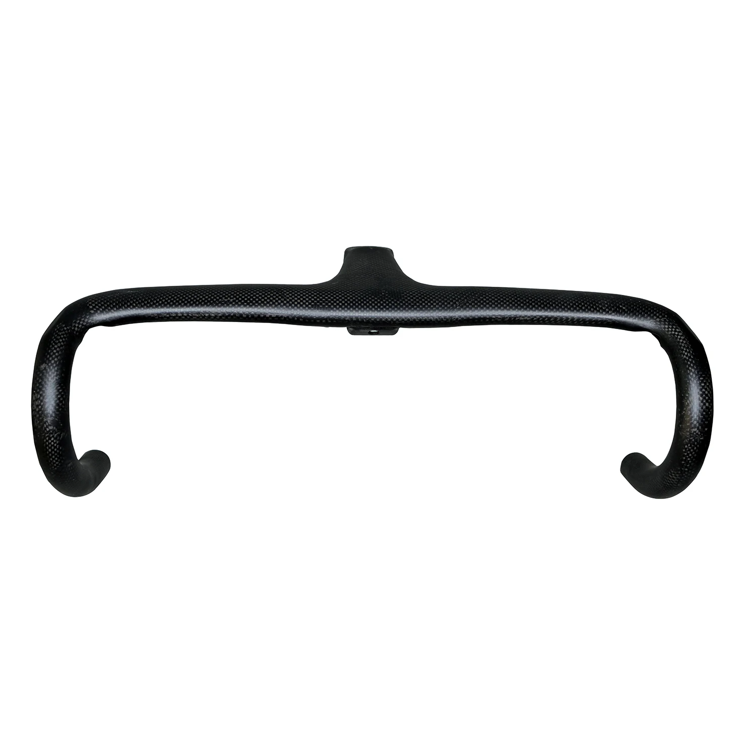 

no logo Cycling Carbon Integrated Handlebar Road Bike Handle Bars Matte Ultralight Carbon Fibre Road Bicycle Handlebar