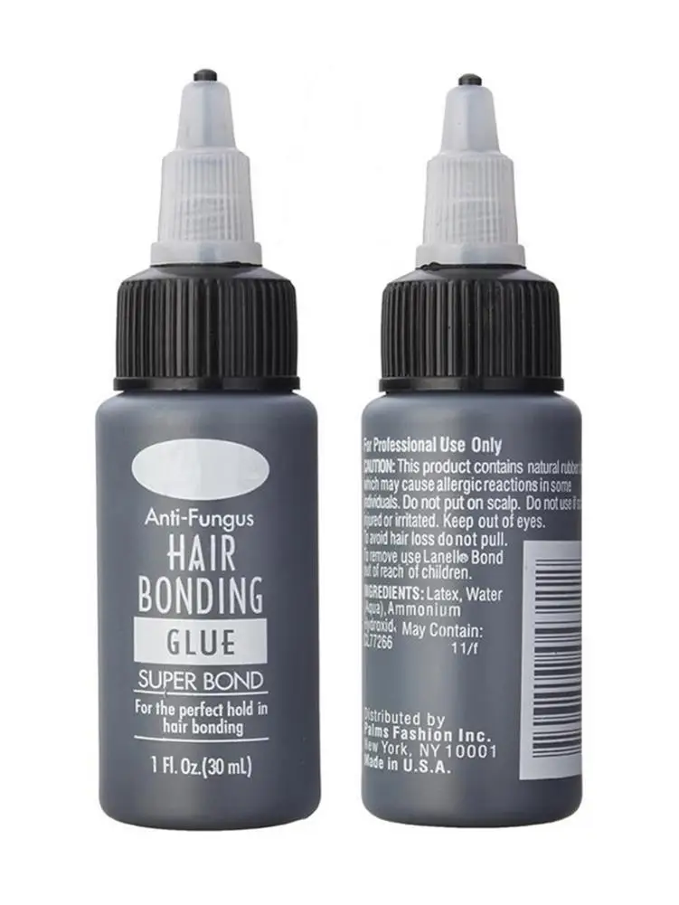 30ml Toupee Tool Liquid Adhesive False Eyelashes Wig Glue Easy Apply Salon Hair Extension Waterproof Professional Invisible Bond eyelash glue