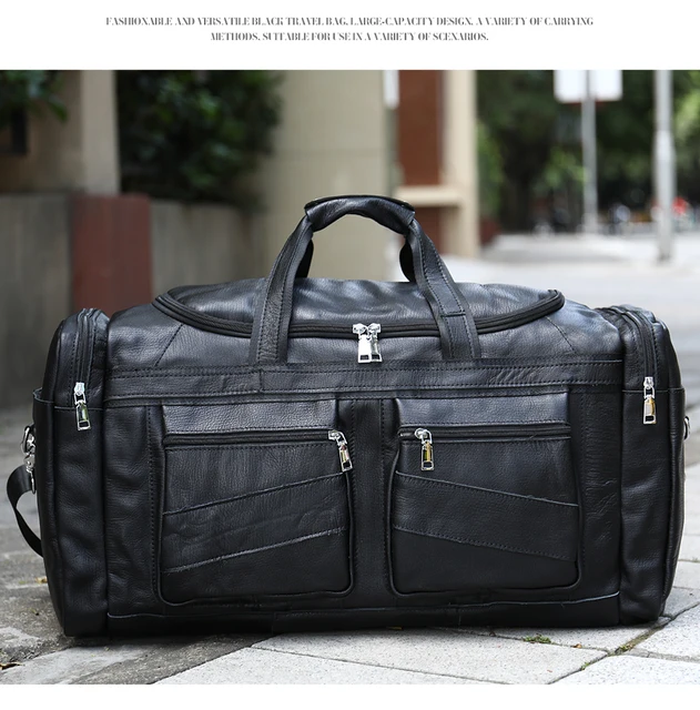 Mens Duffle Bags Women Travel Bag High Capacity Hand Luggage Pu Leather  Handbags Large Cross Body Totes Synthetic Soft Multifunction Zipper Kitbag  Duffel Bag From Feichen2, $41.02