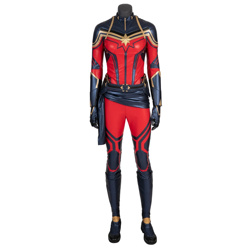 Мстители: эндигра Марвел Капитан косплей костюм Женская Боевая форма наряд