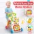 Многофункциональный Baby Walker Stand-to-Sit Тележка Высокое Качество Детский Подарок Для Малыша Обучение Ходить Музыка Фортепиано Телефон Рисунок Игрушка