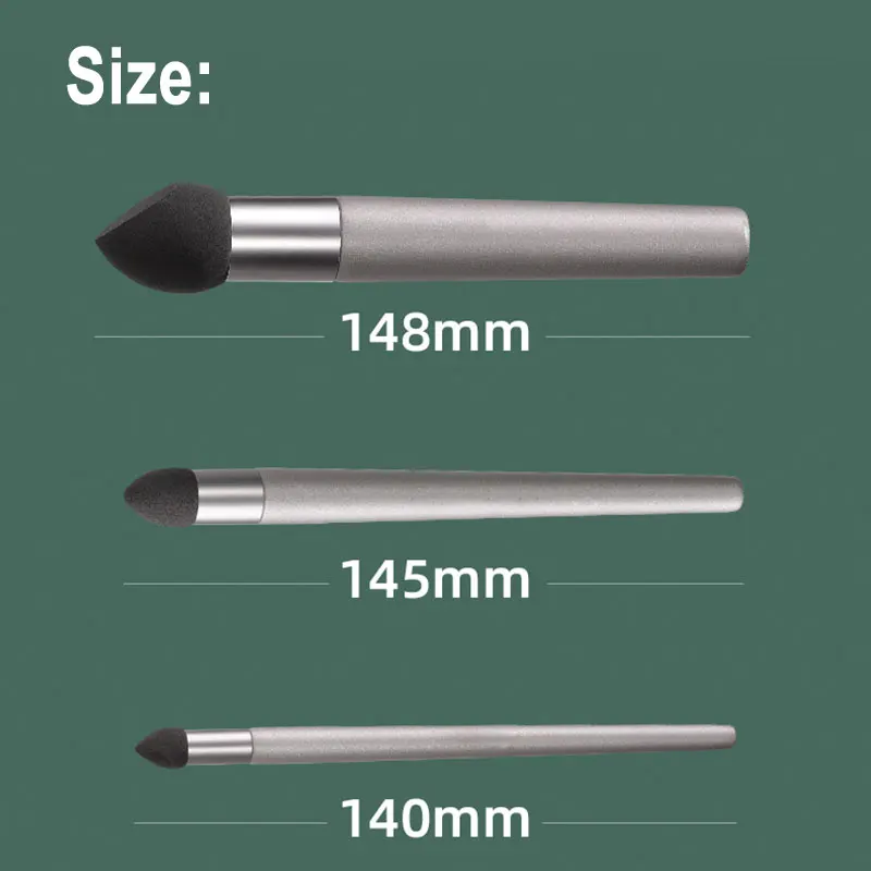 3Pcs Sketch Pen Brush Sponge Wipe Clean Tool For Art High Light Gray Surface Detail Processing Rendering Smudge Erase Correction