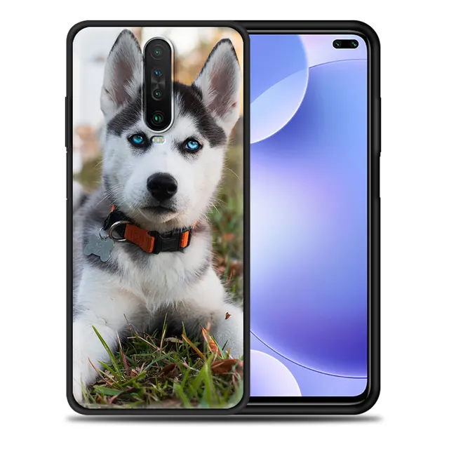 Alaskan Husky Dog Cute Puppy Boy Phone Case For Xiaomi Redmi Note 9S 9 8 10 Pro 8T 9C 9A 8A 7 K40 Silicone Smart Back Cover a15