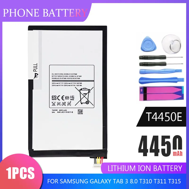Аккумулятор для планшета T4450E защитная плёнка Samsung Galaxy Tab 3 8 0 T310 T311 T315 SM-T311 SM-T315 T3110