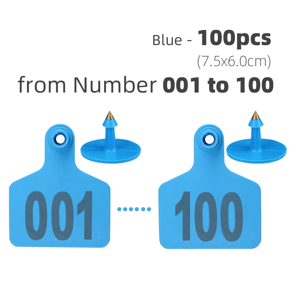 Blue x 100pcs