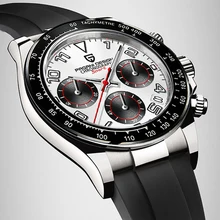 2021 neue PAGANI Design Top Marke Luxus männer Sport Quarz Uhren Sapphire automatische datum 100M Wasserdichte Chronograph