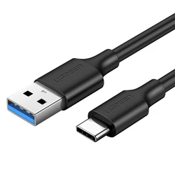 Ugreen USB - C High - Speed Fast Charging Data Cable - 1m (Black)