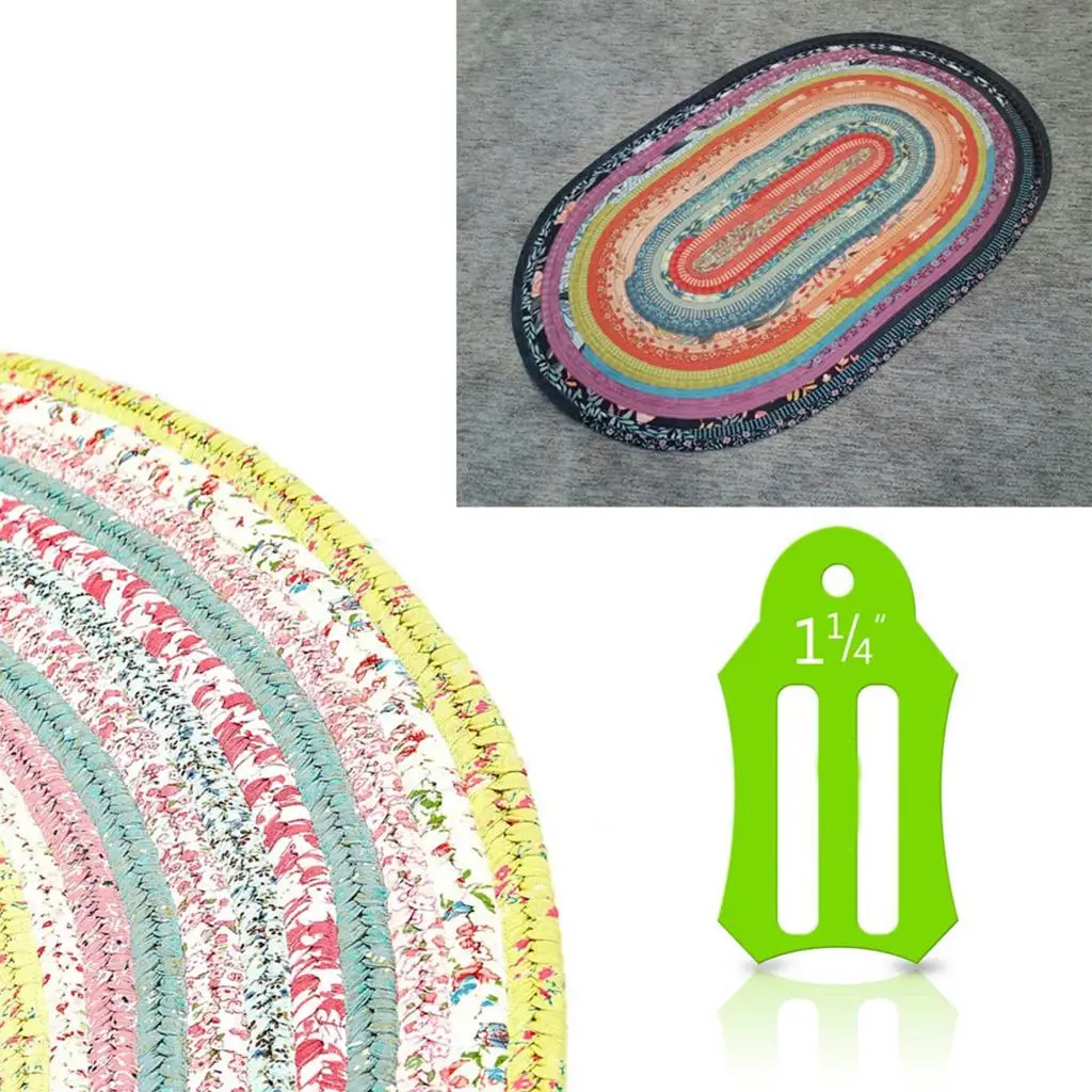 Bias Tape Fabric Maker Kit Set for Sewing Quilting Awl Jelly Roll Sasher Tools