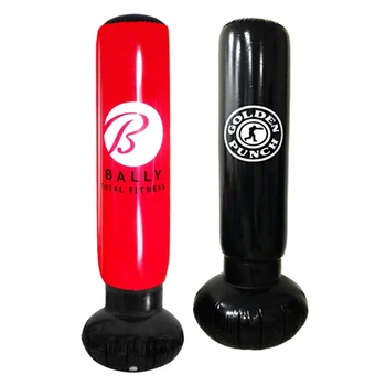 

1Pc Children Adults PVC Sandbag Coordination Inflatable Tumbler Type Boxing Bag Standing Training Equipment M1