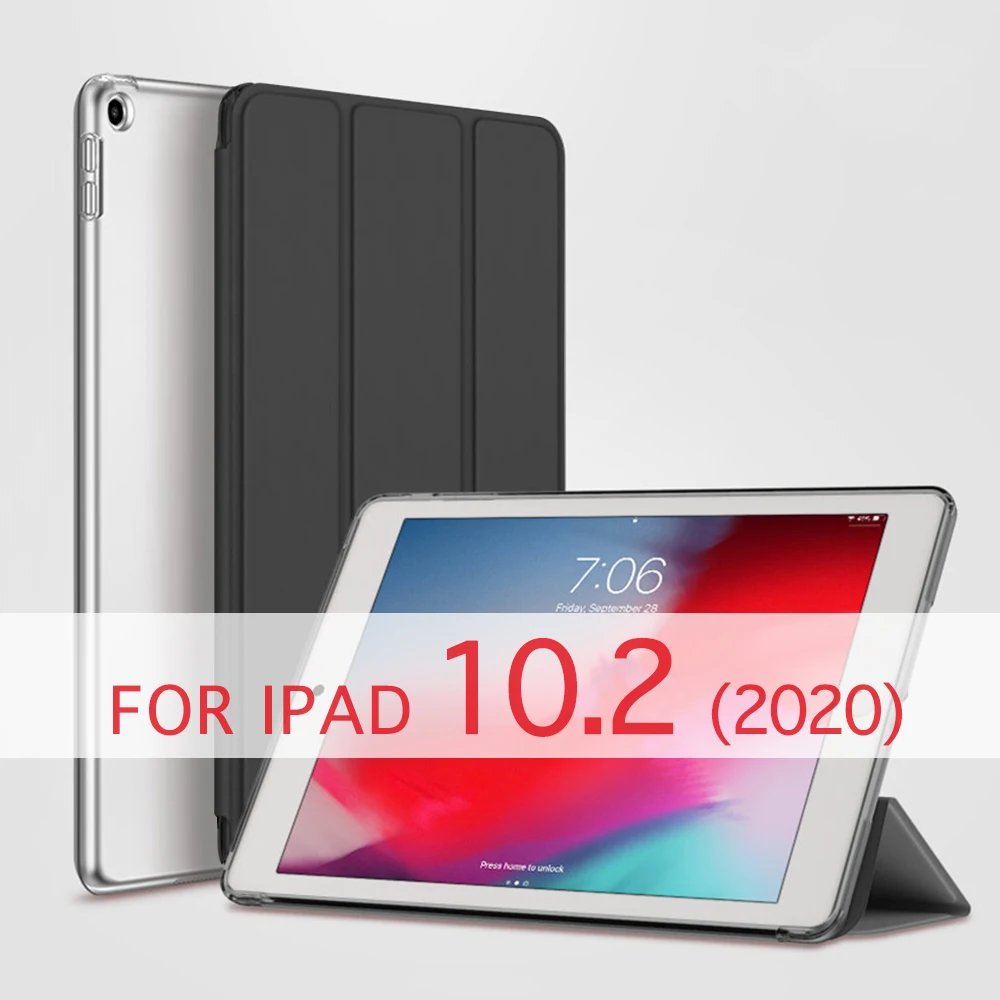 Чехол QIJUN для Apple iPad 10 2 2020 умный чехол из поликарбоната 8 8-го поколения A2428 A2429 с