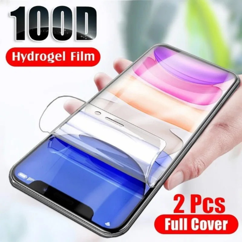 Мягкая Гидрогелевая пленка 100D для iPhone Защитная iphone 6 6Plus 7 7Plus 8 8Plus X XR XSmax I11 I11Pro Max 2