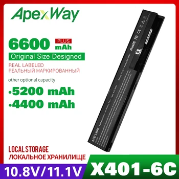 

ApexWay 11.1v 6 cells Battery for Asus F501A A32-X401 A41-X401 A42-X401 A31-X40 F501A1 X501 F401 F401A F401A1 F401U F501 F501U