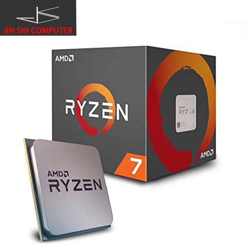 Процессор AMD Ryzen 7 2700X R7 YD270XBGM88AF 8-ядерный 16-поточный ЦПУ L3 = 16 Мб 3 Вт разъем AM4 новый с