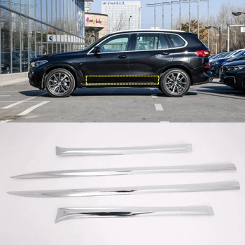 

For BMW X5 G05 2019 2020 ABS Chrome Plastic Side Molding Cover Trim Door Body Kits