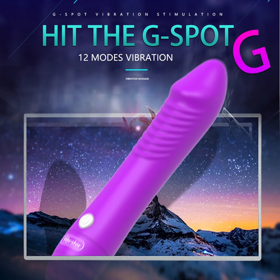 USB Charging AV Stick Female Dildo Realistic Vibrator Sexy Intimate Goods Sex Toys for Women Adults 18 Vagina Anal Sextoys Shop 3