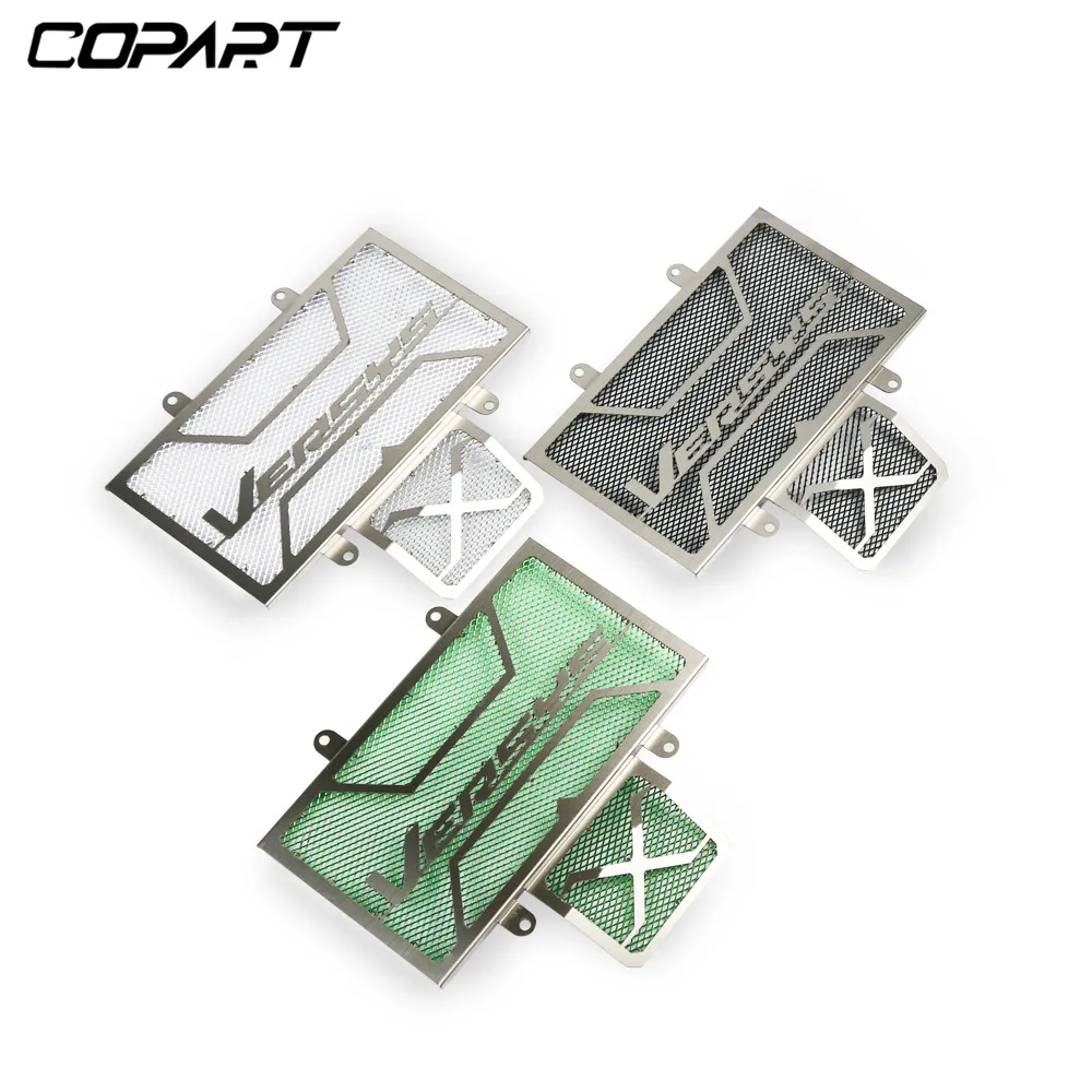 

Motorcycle Stainless Steel Radiator Guard Cover Protector For KAWASAKI VERSYS300 versys300 X300 X200 X250 VERSYS X-300 X 300