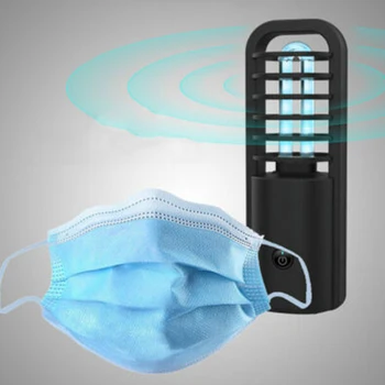 

UV Lamp Disinfection Light Eliminator Lamp for Home Indoor Bedroom UVC Ultraviolet Lights USB Charging JDH99