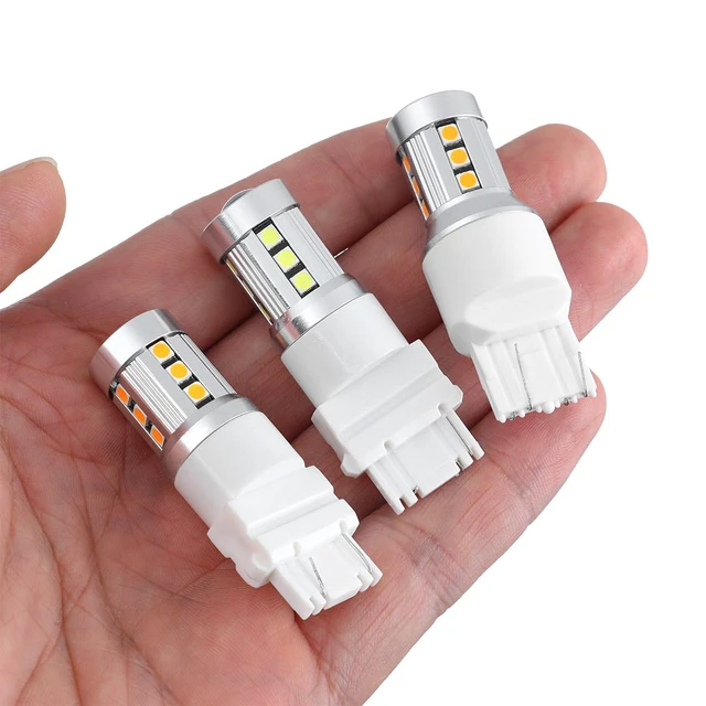 1PC T20 LED 7443 7440 W21W W21/5W WY21W 12V Auto White Led Bulb T25 3156  3157 P27W P27/7W Car Turn Signal Lights Reverse Lamp - AliExpress