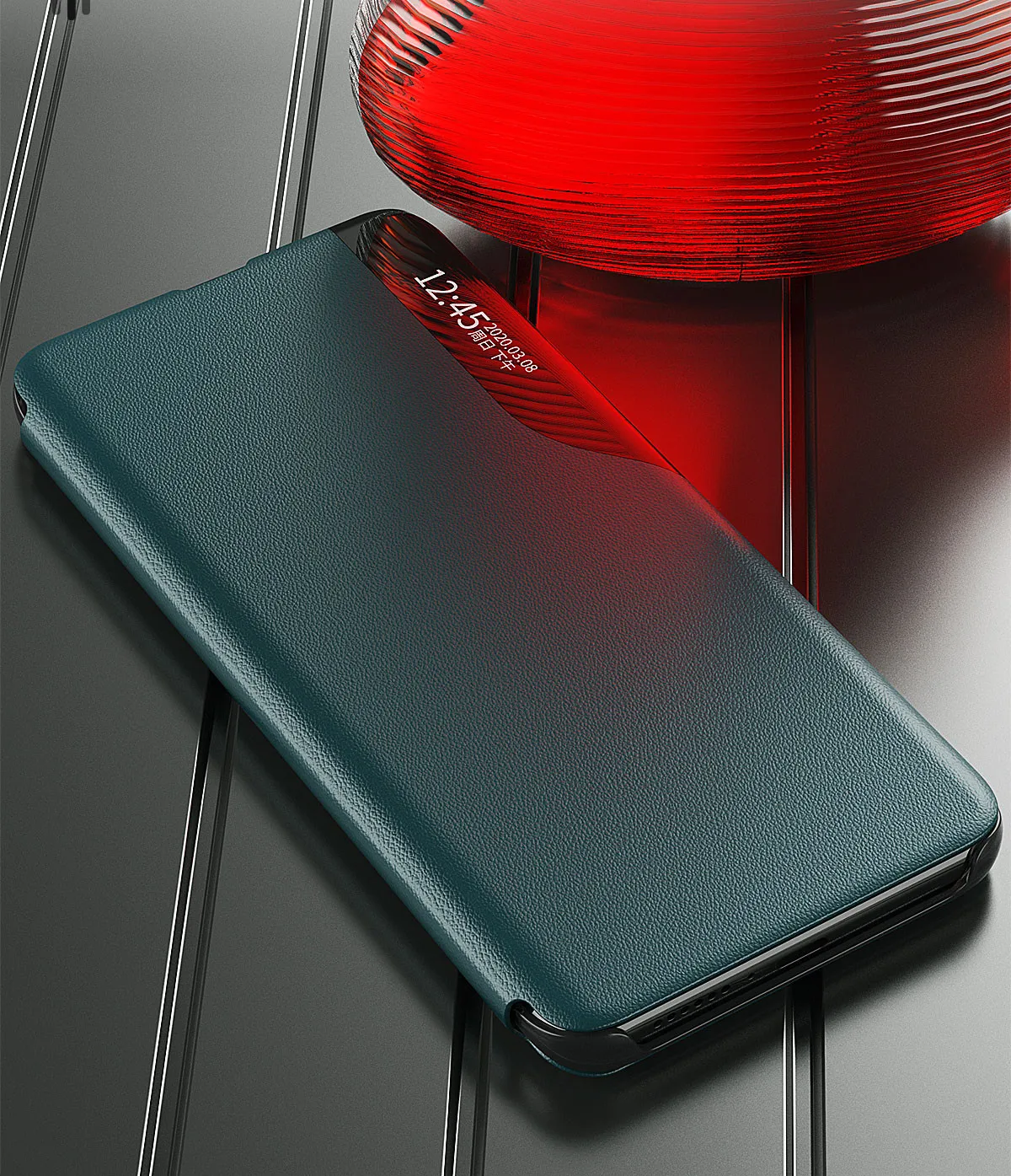 Flip Shell Case for Xiaomi Redmi 9A 9C Note 8 9S 8T 9 Pro MAX Xiomi Mi 10 Pro Magnetic PU Leather PC Stand Full Protection Cover