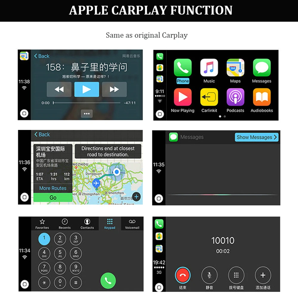 Беспроводной Smart Link Apple Внешний порт Carplay для Android carlife навигационный плеер мини USB Carplay палка с Android авто с микрофоном