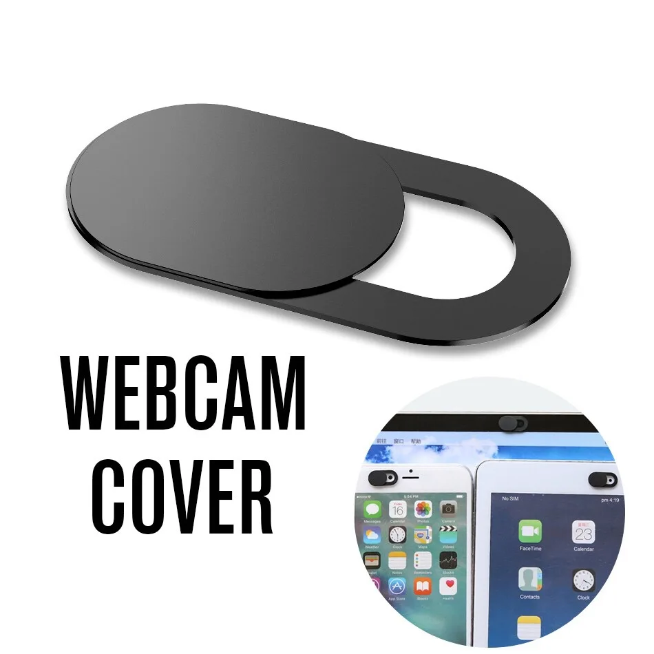 Webcam Cover Otturatore Magnete Slider Universale Antispy Camera Cover Per Web Laptop Ipad Pc Macbook Lenti Per Tablet Adesivo Per La Privacy