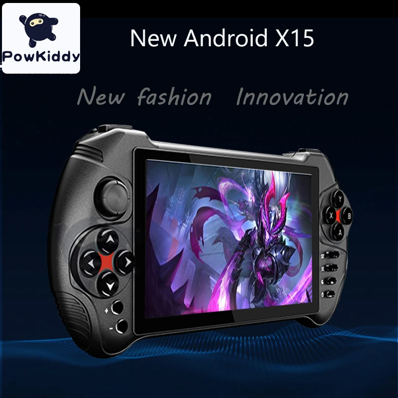 Drop ship Powkiddy Ретро игровая консоль с 5 дюймовым сенсорным экраном Поддержка android 7 0 Wi