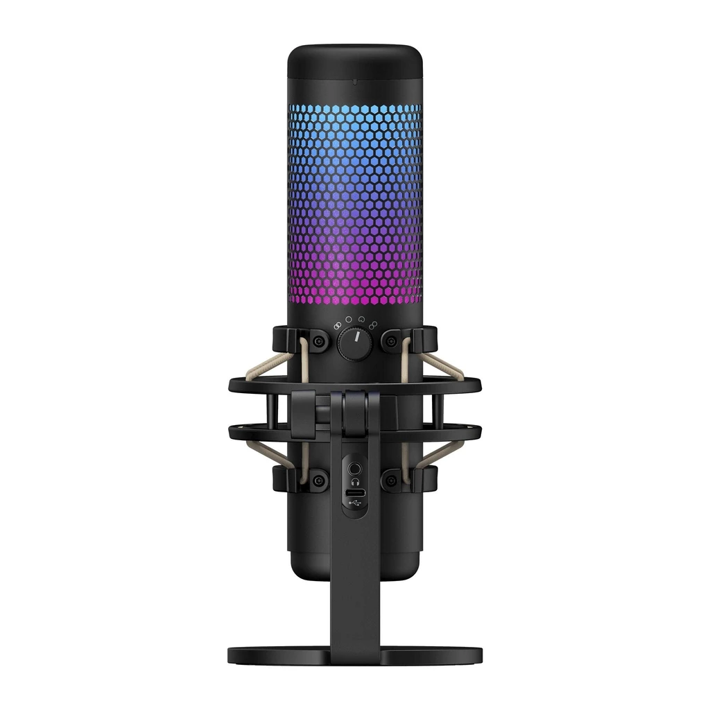 mic stand HyperX QuadCast S RGB Lighting USB Condenser Gaming & Streaming Microphone For PC PS4 For Kingston headphones with mic Microphones