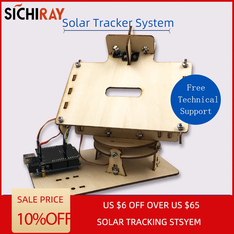 

Dual Axis "Smart" Solar Tracker Kit