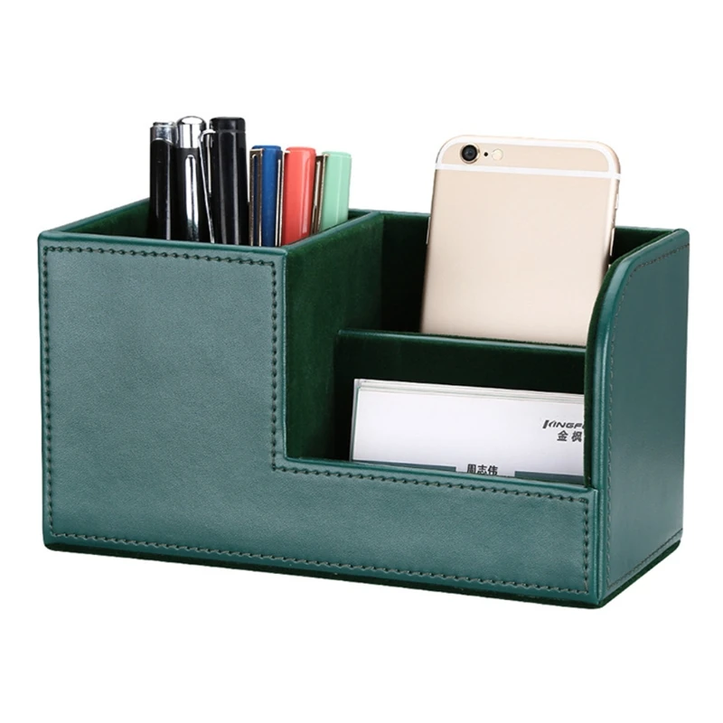 

Multi-function Desk Stationery Organizer Pen Pencil Holder Business Cards Stand B95C