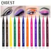 QIBEST 12 Color Liquid Eyeliner Pen Waterproof Easy To Wear Matte Long-lasting Cat Eye Makeup Colorful Eye liner Pencil Cosmetic ► Photo 2/6
