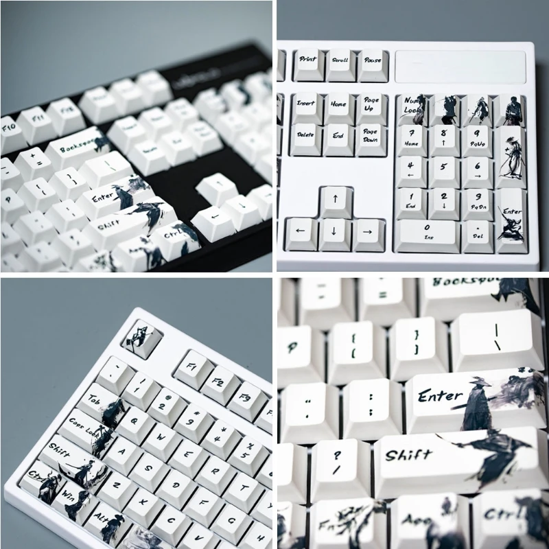 Knight Errant Keycap Tinta Keycaps 5-superfícies Corante Sub Teclado Mecânico P9ye - Imagem 6